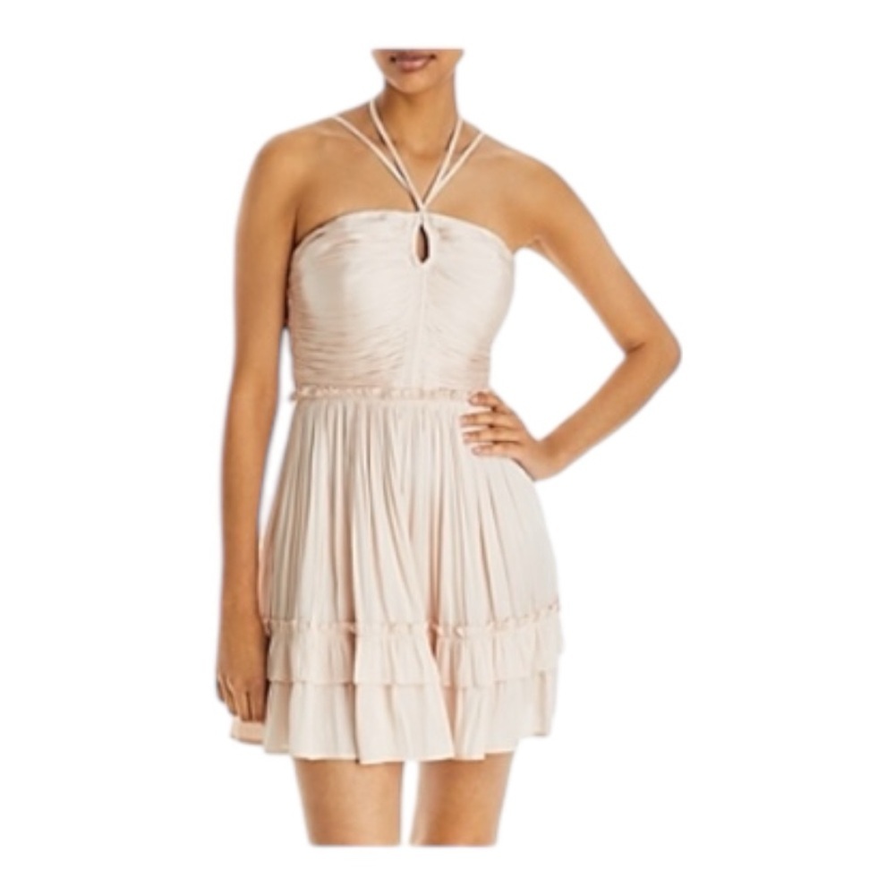 Aqua Womens Strappy Mini Cocktail And Party Dress